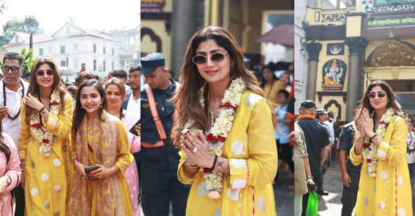 Shilpa Shetty Begins Her Kathmandu Visit with Prayers at…