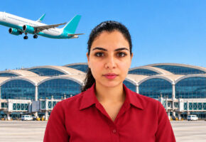 Egyptian flynas flight attendant Azza Ramzy Mohamed Hassan.