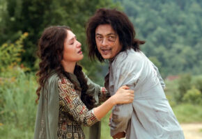 Paul Shah and Malika Mahat in the Nepali film Aa Bata Aama 2
