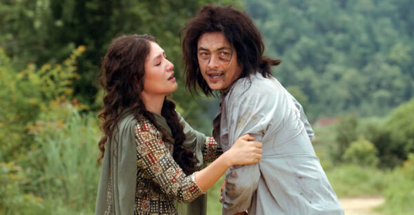 Paul Shah and Malika Mahat in the Nepali film Aa Bata Aama 2
